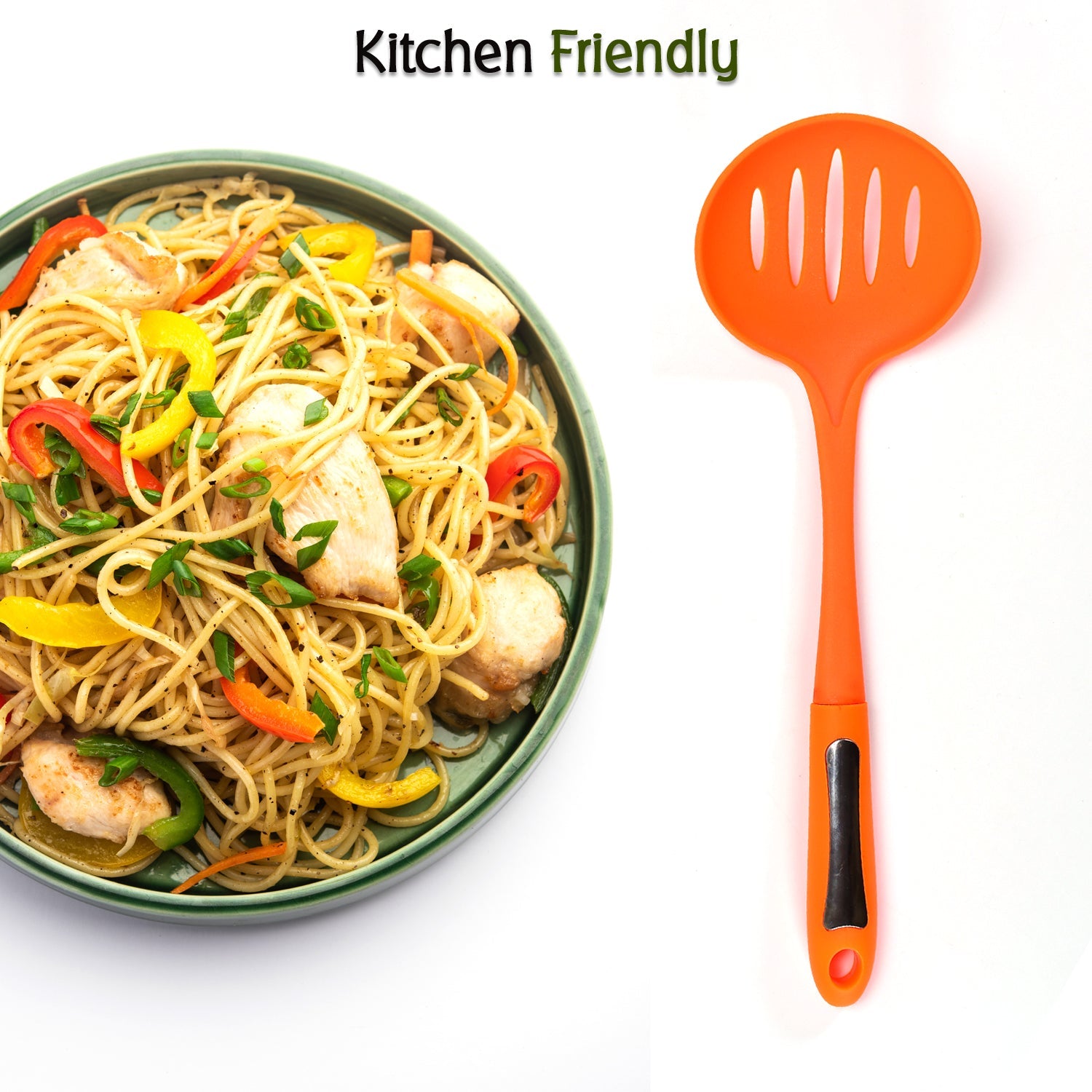 2256 35cm Cooking Shovels Vegetable Colander Scoop Nylon Spoon Large Colander Soup Filter Kitchen Tools DeoDap 2256 35cm Cooking Shovels Vegetable Colander Scoop Nylon Spoon Large Colander Soup Filter Kitchen Tools DeoDap